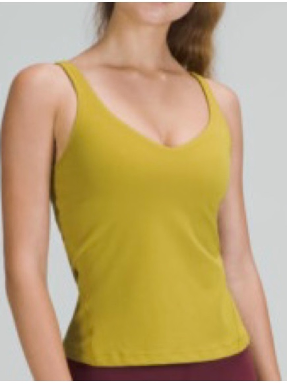Olive Lululemon Long Align Top